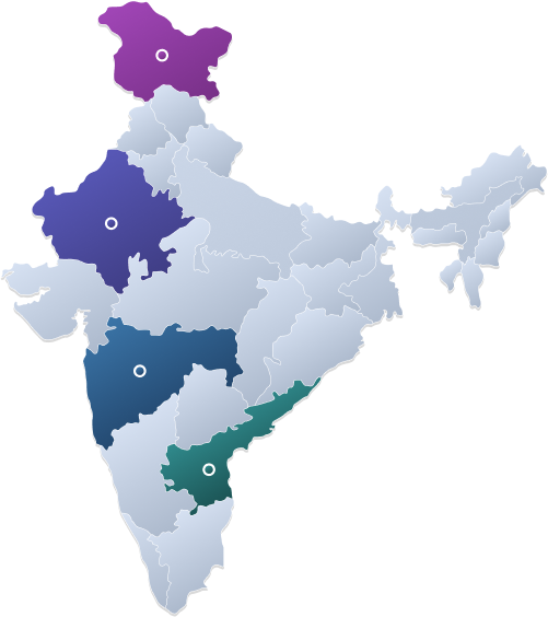 Web Werks Hyderabad Data Center Map image